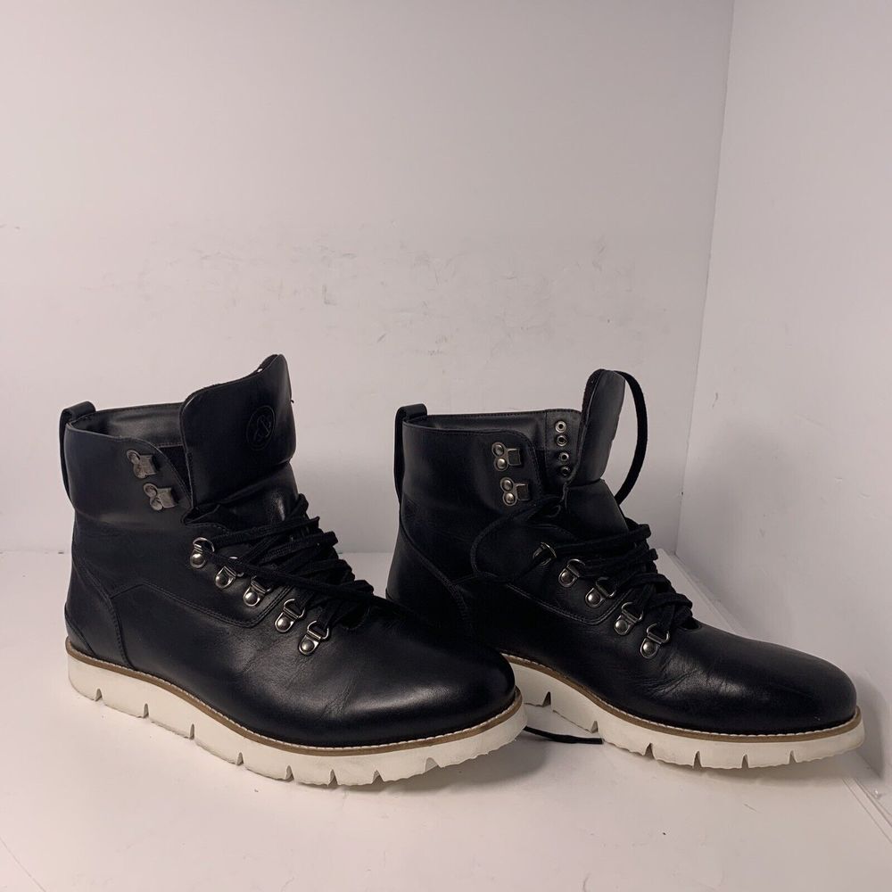 Thomas And Vine Siege Leather Lace‎ Up Boot EUC Sz 11.5
